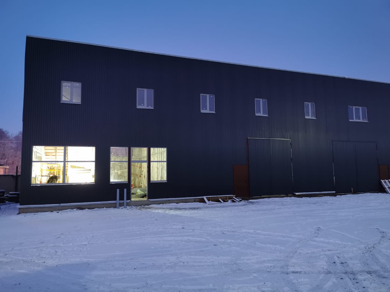 Строительство логистического центра Строительство логистического центра